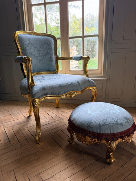 Surreal Louis XV tabouret/ footrest~
