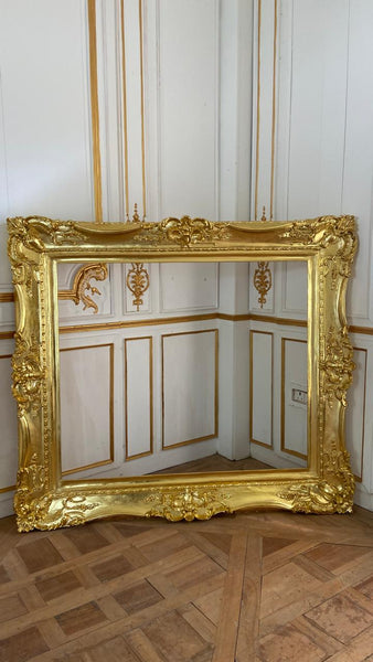 Classic Louis XV frame with foliage and elegant scrolls~