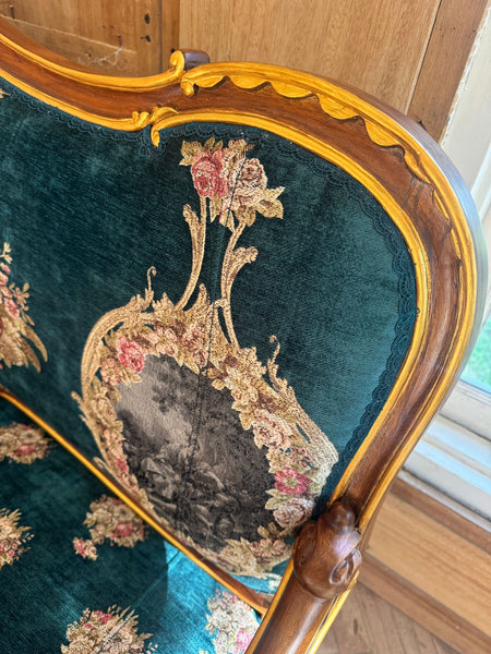 Louis XV Bergère with cherub