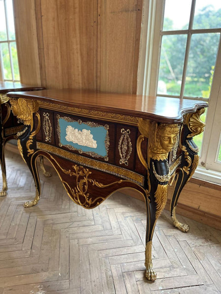 Console Inspired by a late Louis XVI Bois Citronnier~