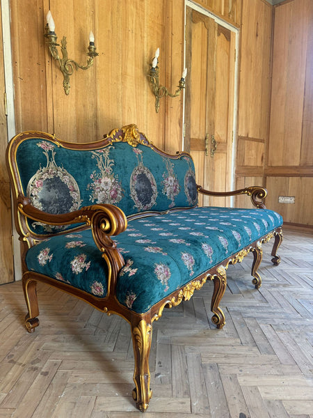 Louis XV Bergère with cherub