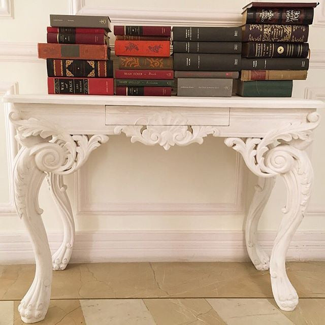 Console table inspired by Italian Renaissance era