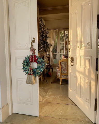 The very merry Christmas wreath