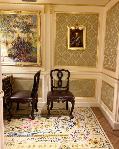 Louis XV side tables with abundant storage