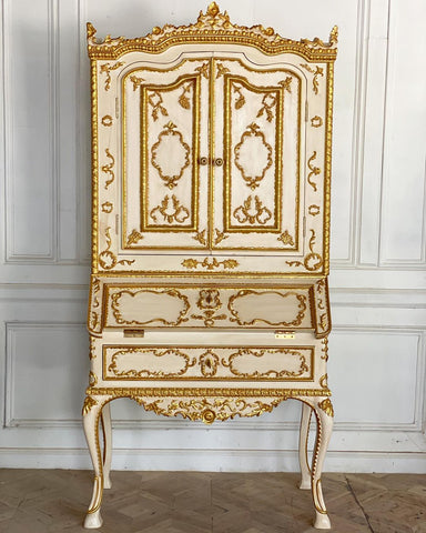 Secrétaire inspired by Northern Italian rococo / Armoire
