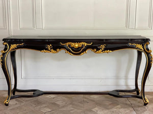 Console of sleek rococo grace