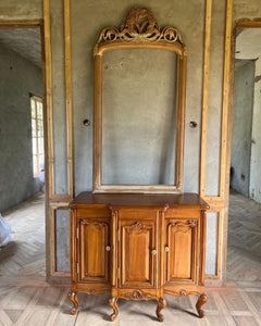 Mini-credenza cabinet in classic rococo