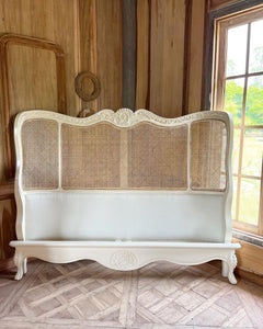 Louis XV bed with swirls