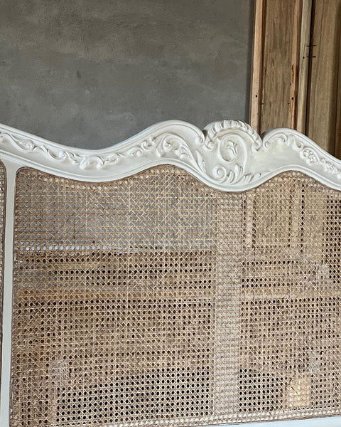 Louis XV bed with swirls
