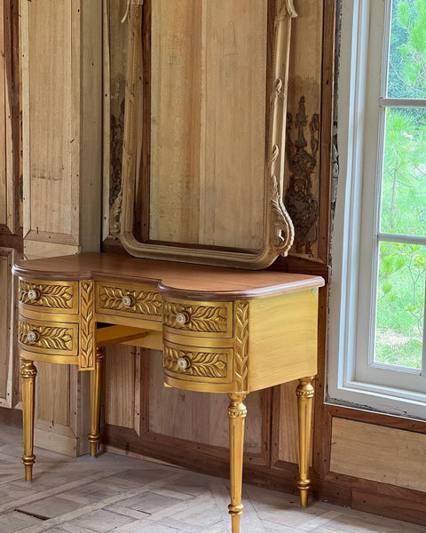 Louis XVI style dresser / console / desk