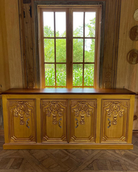 Louis XIV style country credenza