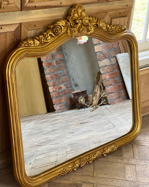 Louis XV style overmantel frame