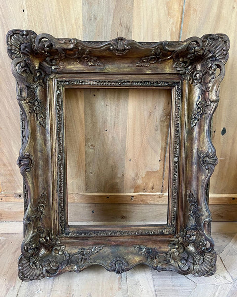 High rococo frame of intense details
