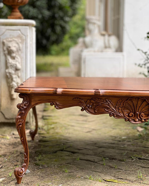 Louis XV centre table with dramatic cockle