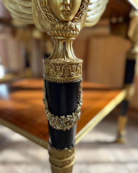 Exceptional Louis XVI casket-on-stand