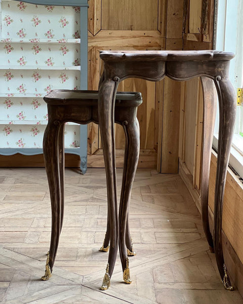 Louis XV nesting tables, set of two