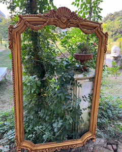 Louis XVI revival style frame with cockle and swags