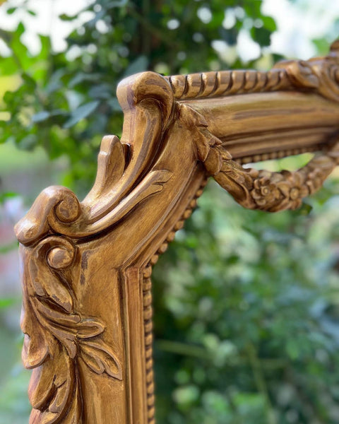 Louis XVI revival style frame with cockle and swags
