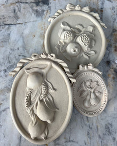 Bucolic wall tiles with Unfurling motif