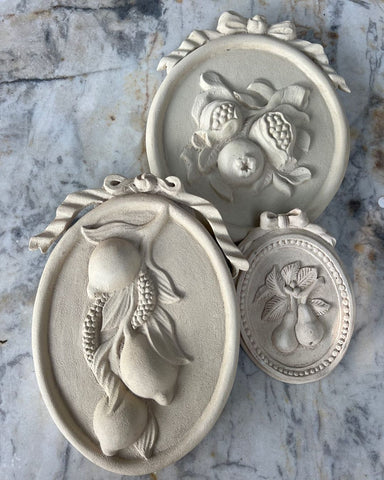 Bucolic wall tiles with Unfurling motif