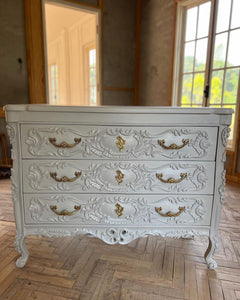 Surreal rococo commode