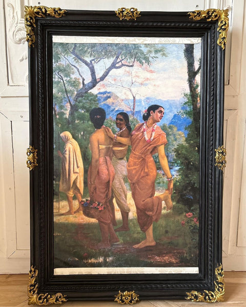 Elegant frame in Louis XV