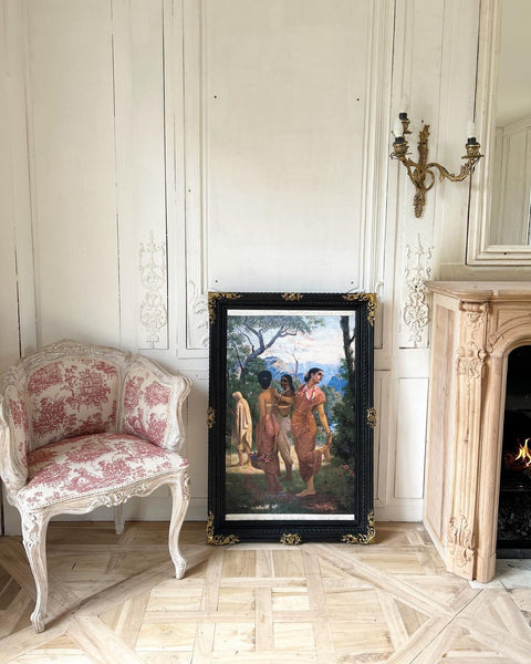 Elegant frame in Louis XV