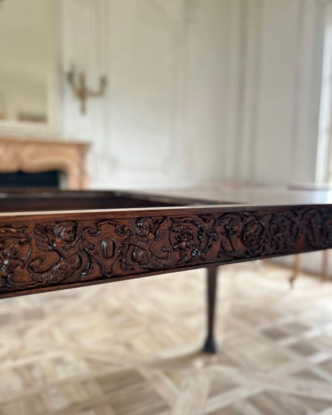 Dining table with caryatids