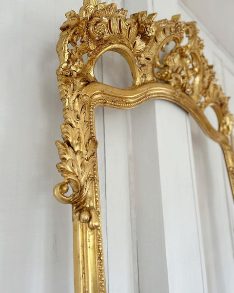Rococo-style frame with scrolls