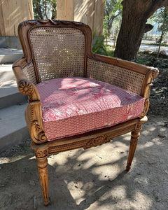 Wicker Louis XVI chair~