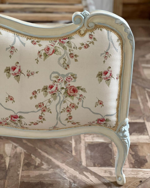 Louis XV upholstered bed