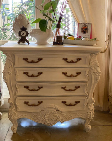 Commode inspired by rococo from the palaces of Louis XV
