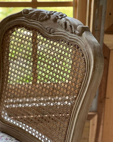 Louis XV chairs with country flair