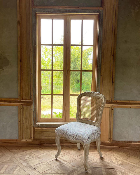 Louis XV chairs with country flair