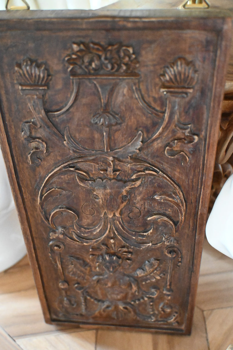 Renaissance grotesque panel with goat and sphinge – Parrot & Lily Pvt Ltd