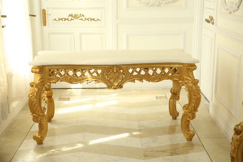 Table for dining inspired by Italian baroque