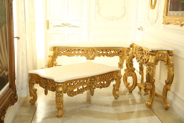 Table for dining inspired by Italian baroque