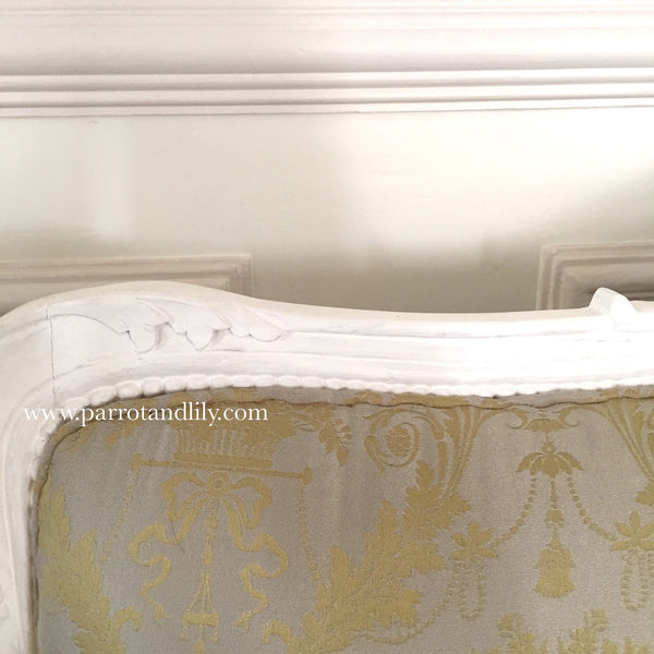 Sofa inspired by Louis XV