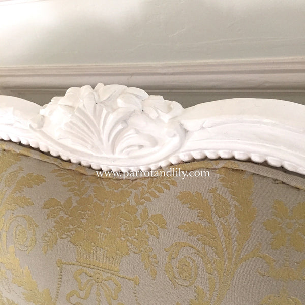 Sofa inspired by Louis XV