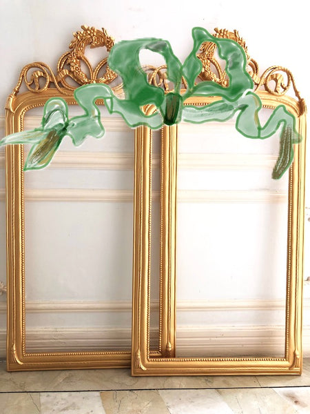 Frame with dainty ribbon and tassels from The Unfurling