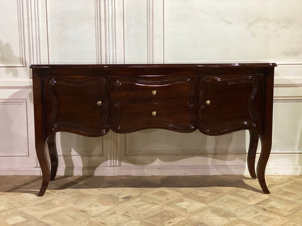 Louis XV  walnut commode with immense storage