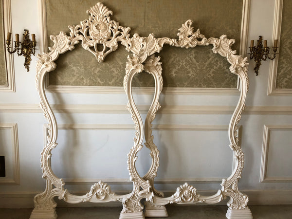 Frame inspired by Italian rococo baroque