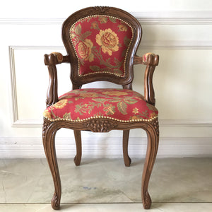 Chair iconised by Louis XV, small side chair