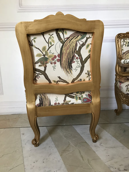 Chair inspired by Louis XV fauteuil