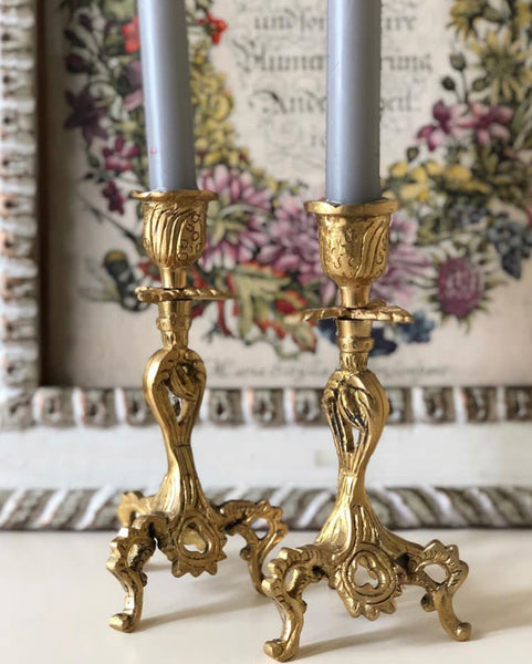 Candelabra of exquisite rococo details
