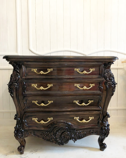 Commode inspired by rococo from the palaces of Louis XV