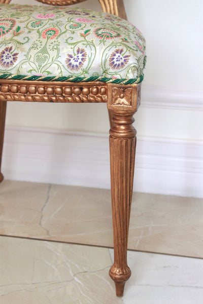 Chair iconised by Louis XVI, side chair