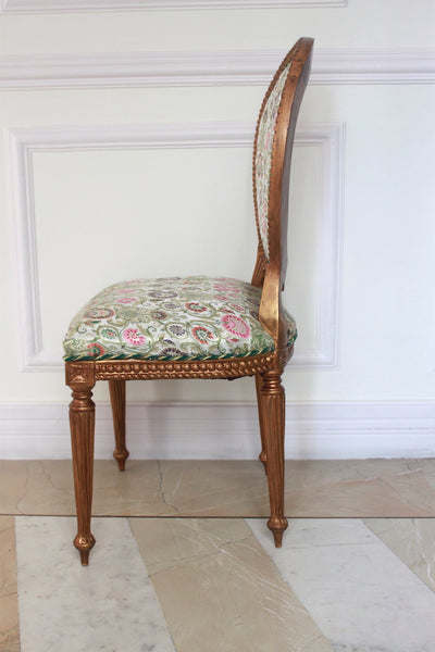 Chair iconised by Louis XVI, side chair
