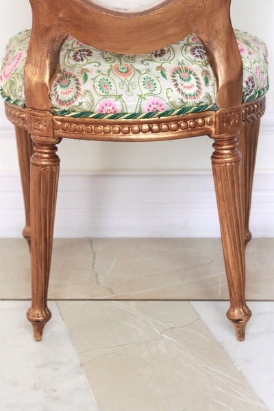 Chair iconised by Louis XVI, side chair