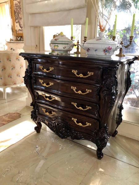 Commode inspired by rococo from the palaces of Louis XV